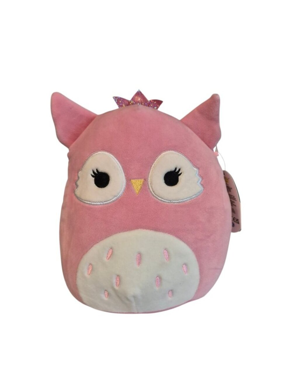 Squishmallows Bri Pink Owl 8” Plush NWT Stuffed Animal
